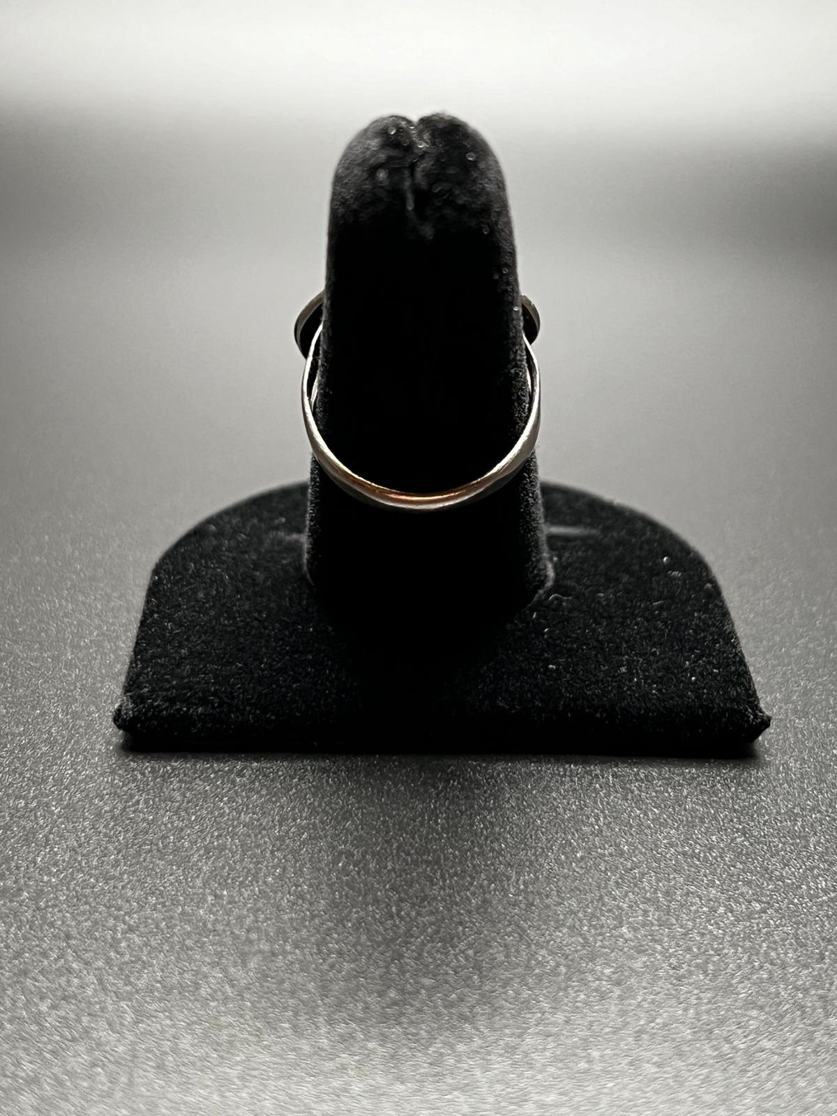 Vintage Navajo Mother of Pearl and Sterling Ring