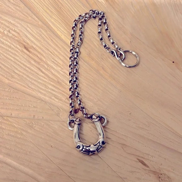 Vintage Kimberly Baker Horseshoe Necklace