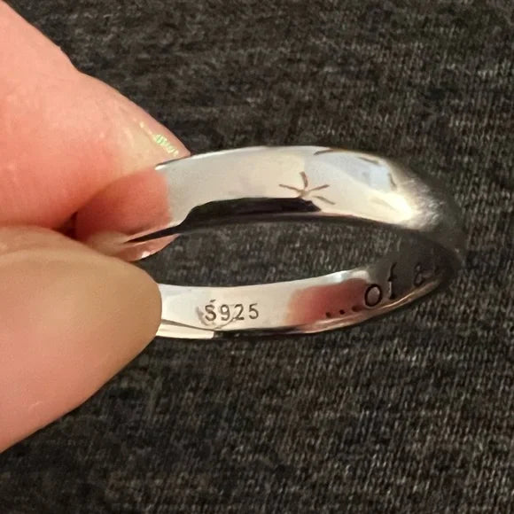 Be Kind... Sterling Silver Engraved Ring